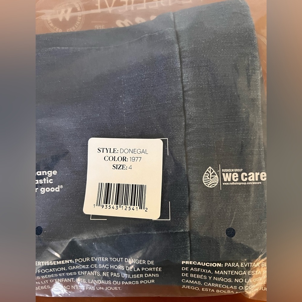 NWOT Frank & Eileen Donegal Unforgettable Italian Performance Denim Skirt Sz 4 - Picture 10 of 10